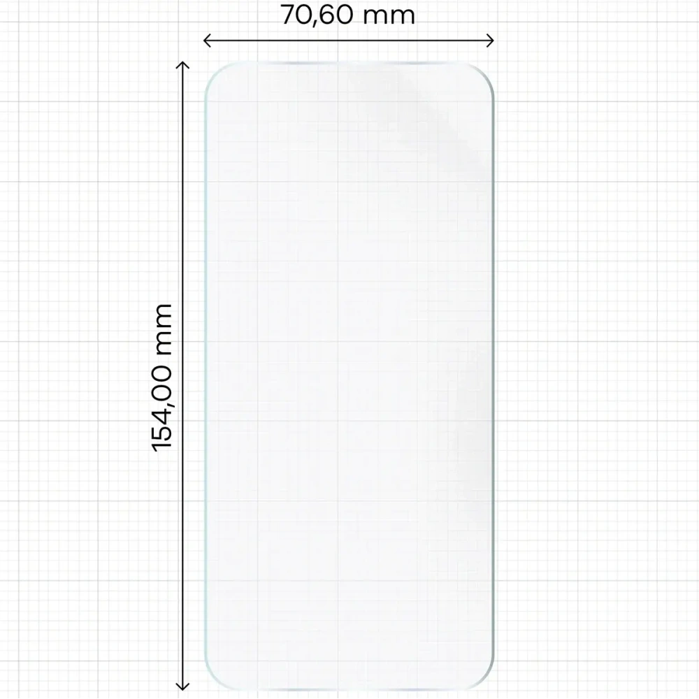 Folia hydrożelowa na ekran Bizon Glass Hydrogel Front do Oppo Find X9