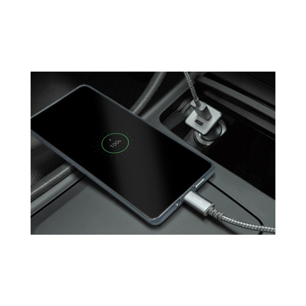 Wholesale QuikDuo Car Charger with USB-C PD and Quick Charge (36 W) - MOSH068BLK - {ean13} - Hurt