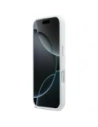 Etui BMW M Silicon Horizontal Line MagSafe do Apple iPhone 17 biały