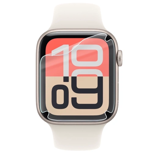 Folia hydrożelowa na ekran Bizon Glass Watch Hydrogel do Apple Watch SE 3 / SE 2 / SE / 6 / 5 / 4 44mm