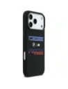 Etui BMW M Silicon Horizontal Line MagSafe do Apple iPhone 17 Pro Max czarny
