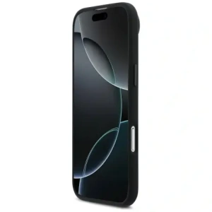 Etui BMW M Silicon Horizontal Line MagSafe do Apple iPhone Air czarny