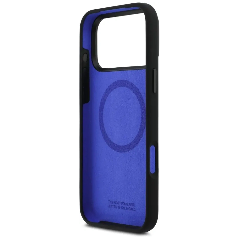 Etui BMW M Silicon Logo MagSafe do Apple iPhone 17 Pro Max czarny