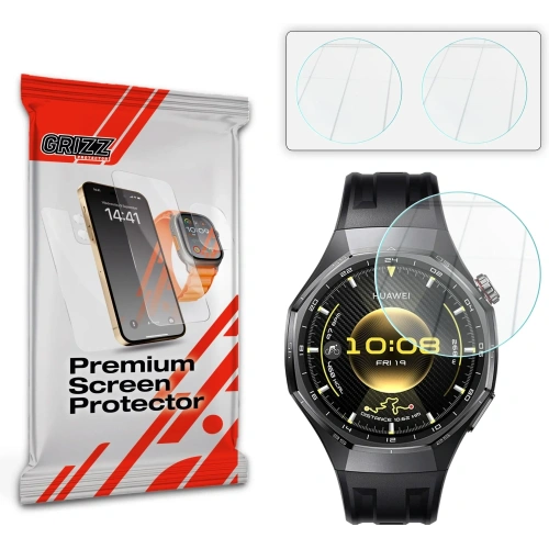 Szkło hybrydowe GrizzGlass HybridGlass do Huawei Watch GT 6 Pro