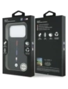 Etui BMW M Silicon Tricolor Line MagSafe do Apple iPhone 17 Pro czarny