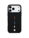Etui BMW M Silicon Tricolor Line MagSafe do Apple iPhone 17 Pro Max czarny