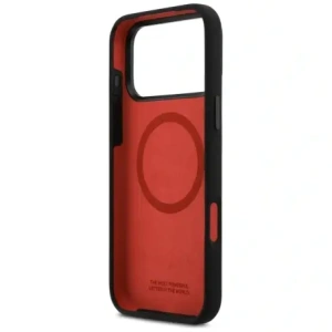 Etui BMW M Silicon Tricolor Line MagSafe do Apple iPhone 17 Pro Max czarny