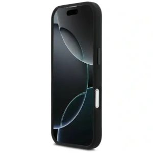 Etui BMW M Silicon Vertical Logo MagSafe do Apple iPhone 17 czarny