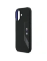 Etui BMW M Silicon Vertical Logo MagSafe do Apple iPhone 17 czarny