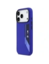 Etui BMW M Silicon Vertical Logo MagSafe do Apple iPhone 17 Pro granatowy