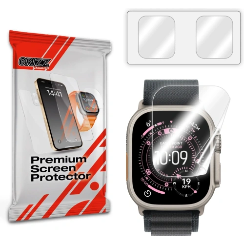 Folia ceramiczna GrizzGlass CeramicFilm do Apple Watch Ultra 3 49mm