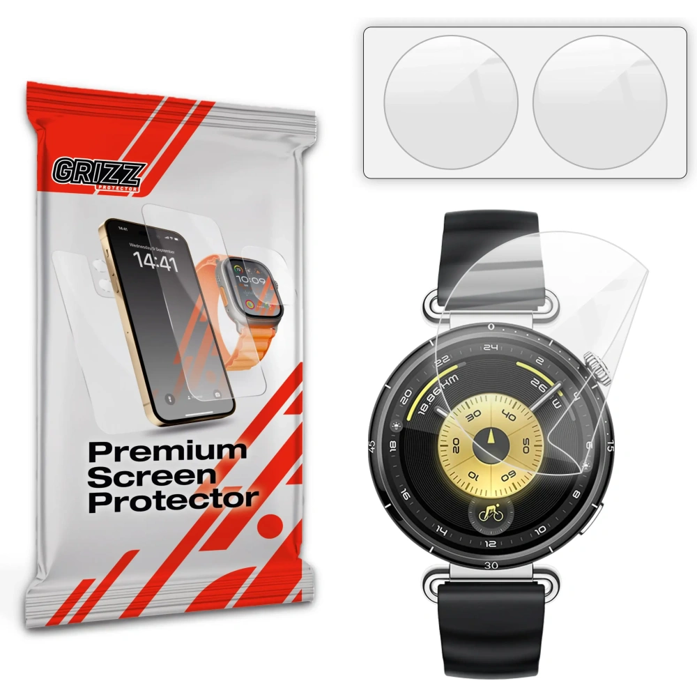 Folia ceramiczna GrizzGlass CeramicFilm do Huawei Watch GT 6 41mm