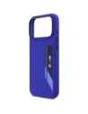 Etui BMW M Silicon Vertical Logo MagSafe do Apple iPhone 17 Pro Max granatowy
