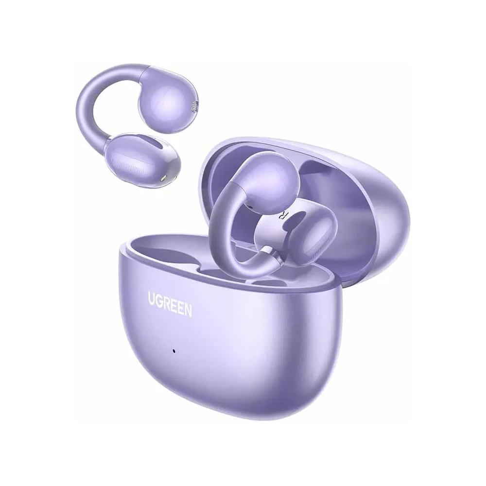 Bezprzewodowe słuchawki ClipsOn TWS UGREEN HiTune S3 WS209 (fioletowe)