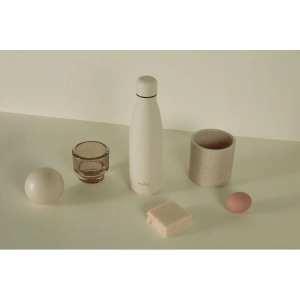 Wholesale PURO ICON Thermal Stainless Steel Water Bottle 500ml (Beige) (Powder Coating) - PUR225BEI - {ean13} - Hurt