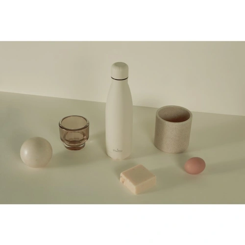 Butelka termiczna ze stali nierdzewnej PURO ICON 500ml (Beige) (Powder Coating)