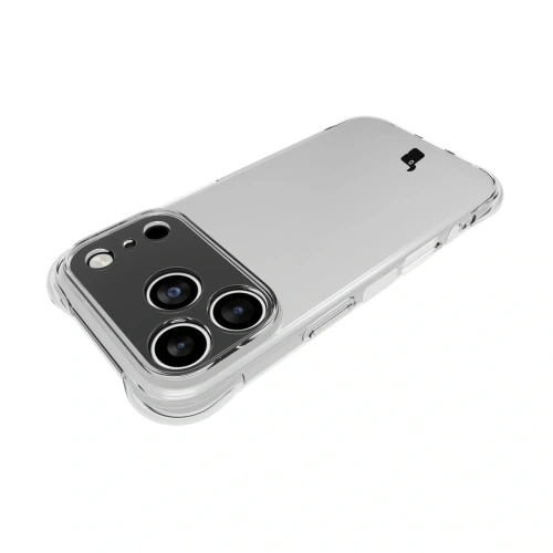 Elastyczne etui + 2x szkło hartowane Bizon Case Clear Pack do Apple iPhone 17 Pro