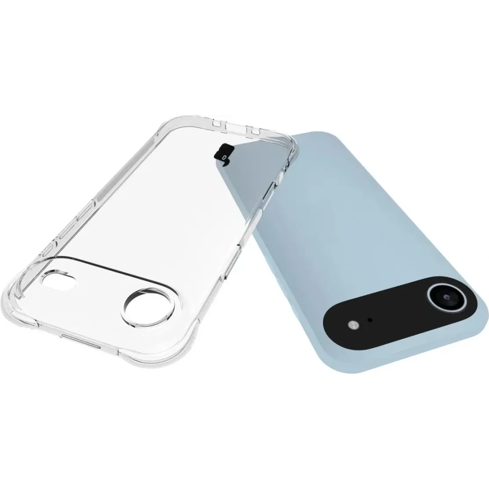 Elastyczne etui + 2x szkło hartowane Bizon Case Clear Pack do Apple iPhone Air