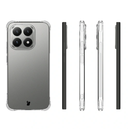 Elastyczne etui + 2x szkło hartowane Bizon Case Clear Pack do Xiaomi 15T