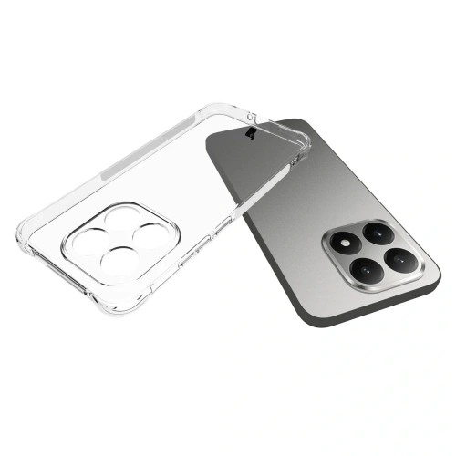 Elastyczne etui + 2x szkło hartowane Bizon Case Clear Pack do Xiaomi 15T