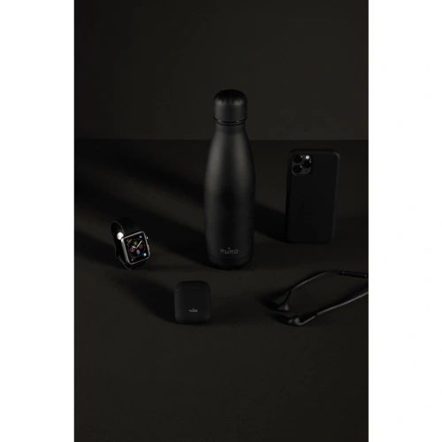 Butelka termiczna ze stali nierdzewnej PURO ICON 500ml (Black) (Powder Coating)