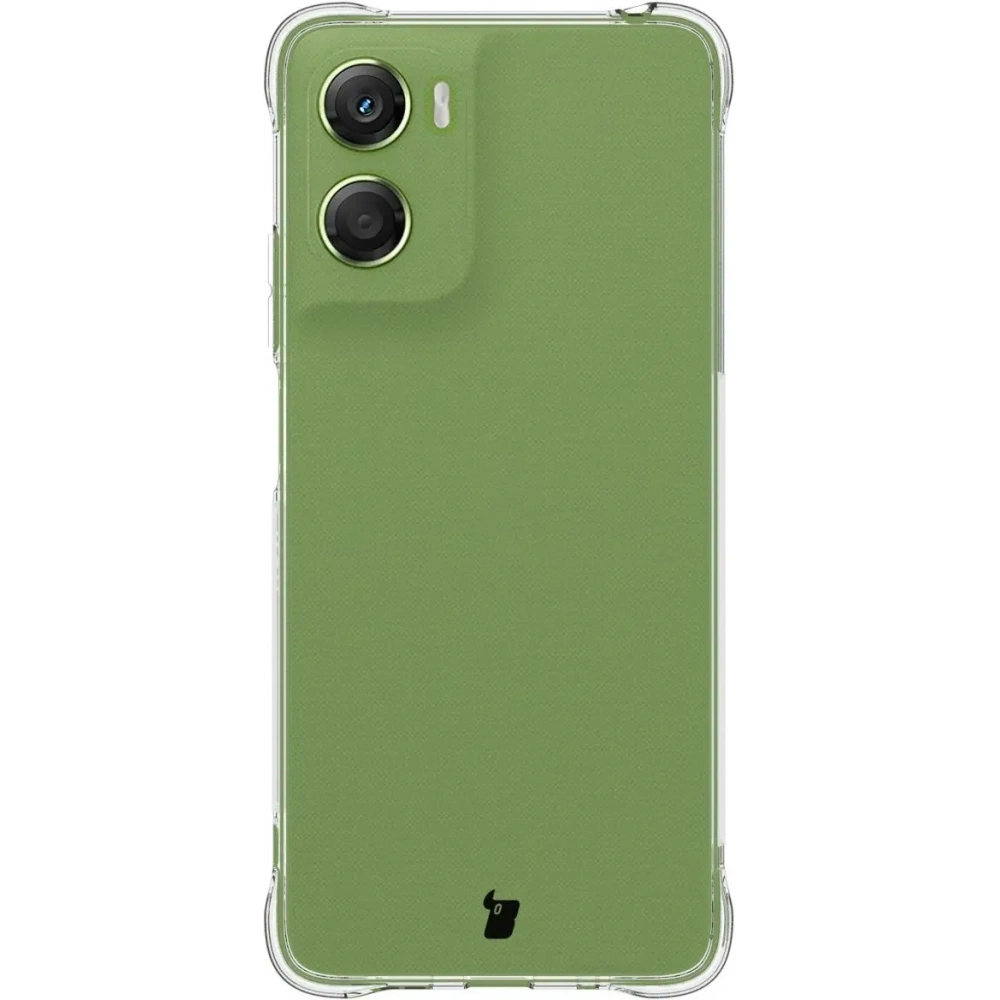 Elastyczne etui + 2x folia na ekran Bizon Case Clear Pack do Motorola Moto G06 4G / G06 Power 4G