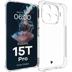 Elastyczne etui Bizon Case Salpa do Xiaomi 15T Pro przezroczyste
