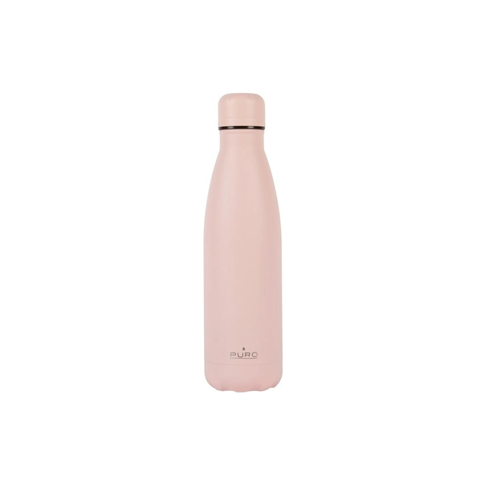 Hurtownia GSM - Termo láhev z nerezové oceli PURO ICON 500ml (Candy Pink) (Práškový nástřik) - PUR227PNK - {ean13} - Hurt