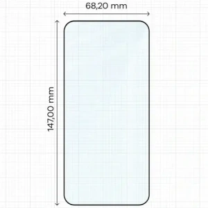 Szkło hartowane Bizon Glass Edge 2 do Vivo X300 czarna ramka