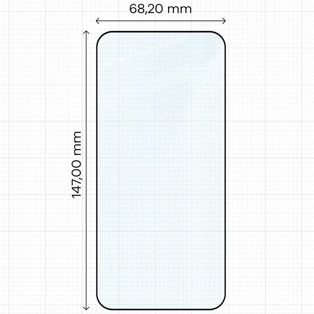 Szkło hartowane Bizon Glass Edge 2 do Vivo X300 czarna ramka