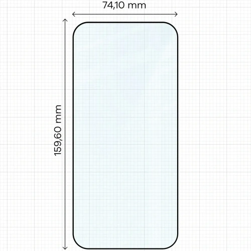 2x Szkło + szybka na aparat Bizon Edge Pack do Apple iPhone 17 Pro Max