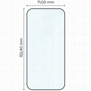 2x Szkło + szybka na aparat Bizon Edge Pack do Apple iPhone Air