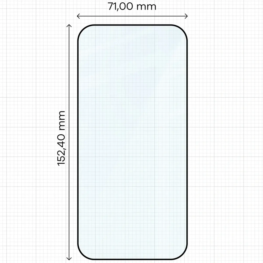 2x Szkło + szybka na aparat Bizon Edge Pack do Apple iPhone Air