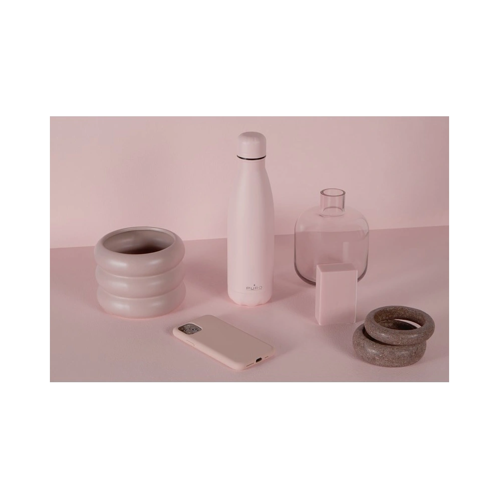 Hurtownia GSM - Termo láhev z nerezové oceli PURO ICON 500ml (Candy Pink) (Práškový nástřik) - PUR227PNK - {ean13} - Hurt