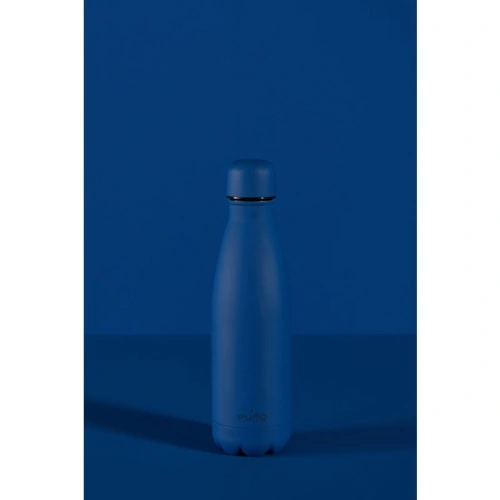 Butelka termiczna ze stali nierdzewnej PURO ICON 500ml (Dark Blue) (Powder Coating)