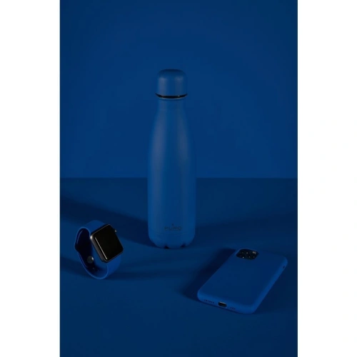 Butelka termiczna ze stali nierdzewnej PURO ICON 500ml (Dark Blue) (Powder Coating)