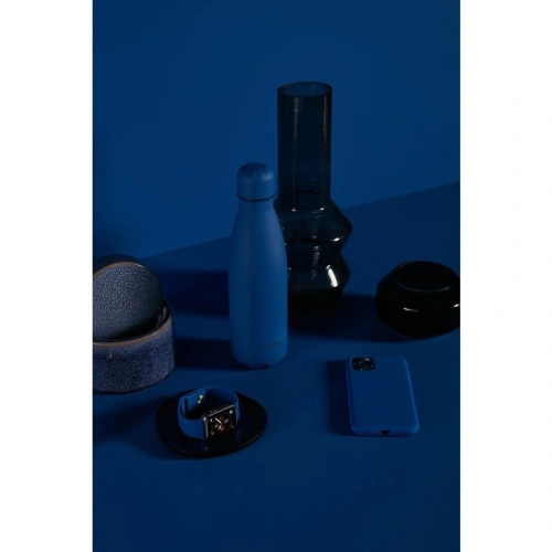 Butelka termiczna ze stali nierdzewnej PURO ICON 500ml (Dark Blue) (Powder Coating)
