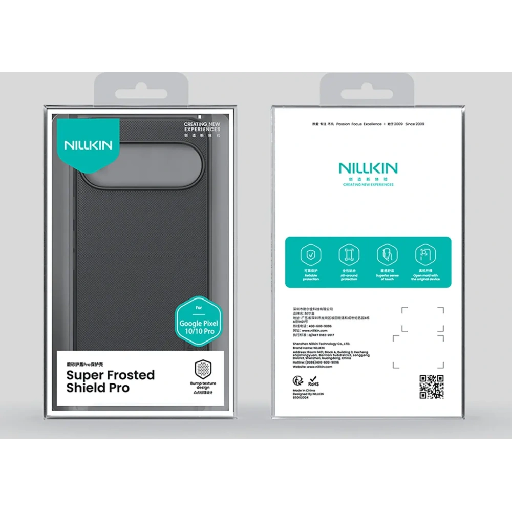 Etui Nillkin Super Frosted Shield Pro do Google Pixel 10 / 10 Pro czarne