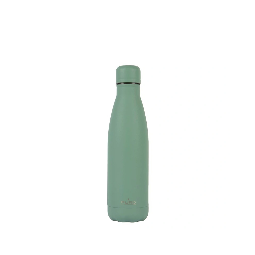 Hurtownia GSM - Termo lahev z nerezové oceli PURO ICON 500ml (Zelená) (Povrchová úprava práškem) - PUR229GRN - {ean13} - Hurt
