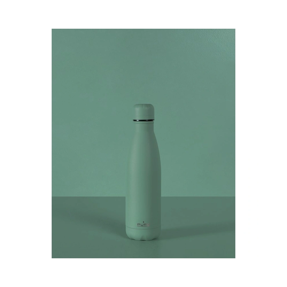 Hurtownia GSM - Termo lahev z nerezové oceli PURO ICON 500ml (Zelená) (Povrchová úprava práškem) - PUR229GRN - {ean13} - Hurt