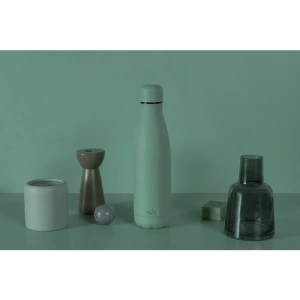 Wholesale PURO ICON Thermal Stainless Steel Water Bottle 500ml (Green) (Powder Coating) - PUR229GRN - {ean13} - Hurt