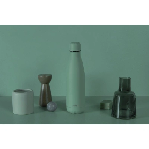 Butelka termiczna ze stali nierdzewnej PURO ICON 500ml (Green) (Powder Coating)
