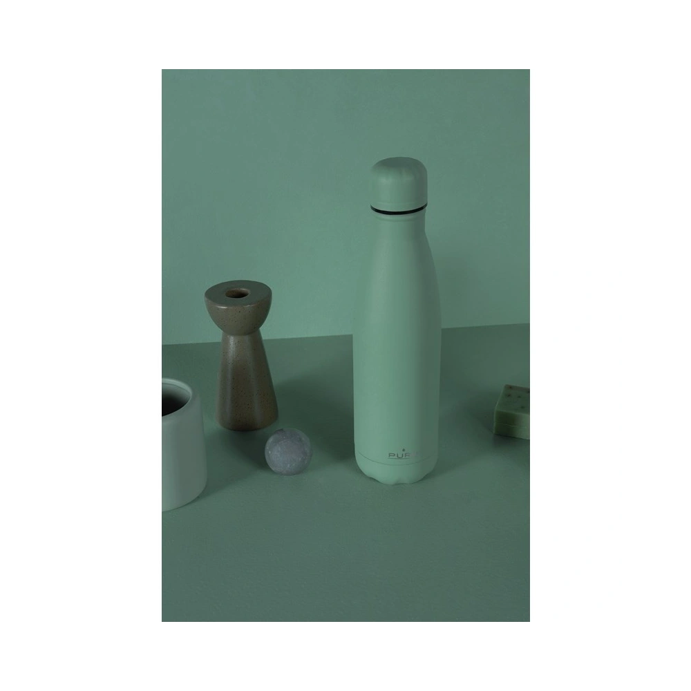 Hurtownia GSM - Termo lahev z nerezové oceli PURO ICON 500ml (Zelená) (Povrchová úprava práškem) - PUR229GRN - {ean13} - Hurt