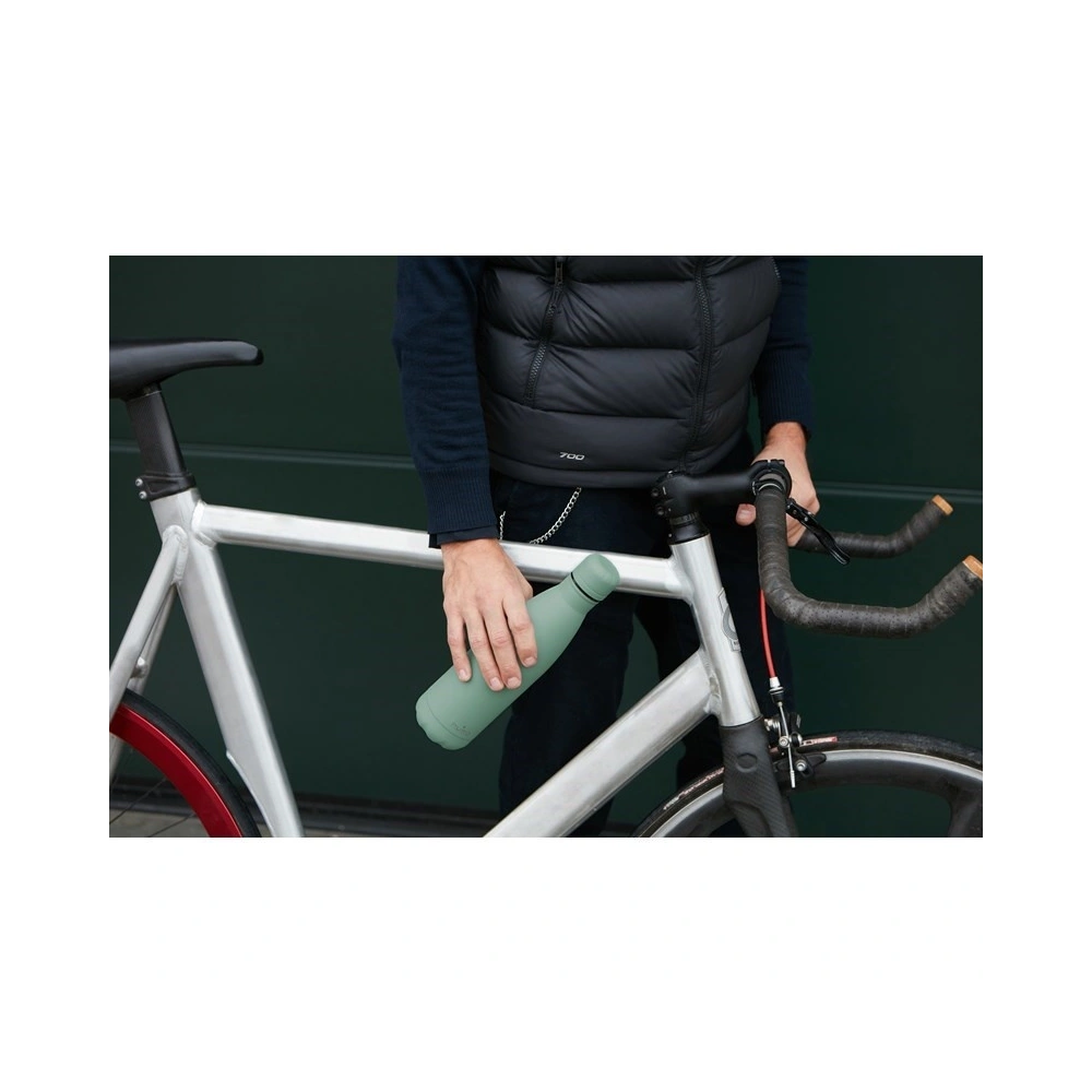 Wholesale PURO ICON Thermal Stainless Steel Water Bottle 500ml (Green) (Powder Coating) - PUR229GRN - {ean13} - Hurt