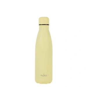 Hurtownia GSM - Sticlă termică din oțel inoxidabil PURO ICON 500ml (Galben deschis) (Acoperire cu pulbere) - PUR230YEL - {ean13} - Hurt