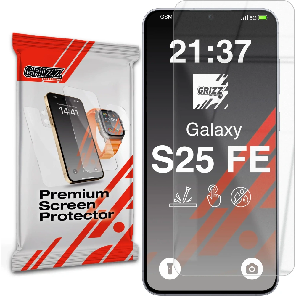 Szkło hybrydowe GrizzGlass HybridGlass do Samsung Galaxy S25 FE