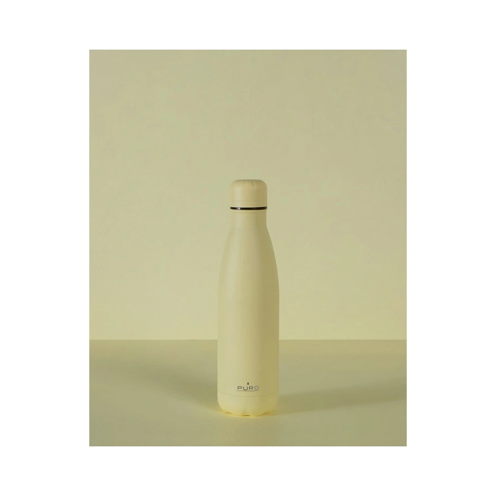 Hurtownia GSM - Termo lahev z nerezové oceli PURO ICON 500ml (Světlá žlutá) (Povrchová úprava práškem) - PUR230YEL - {ean13} - Hurt