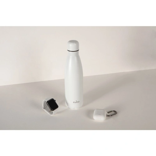 Butelka termiczna ze stali nierdzewnej PURO ICON 500ml (White) (Powder Coating)