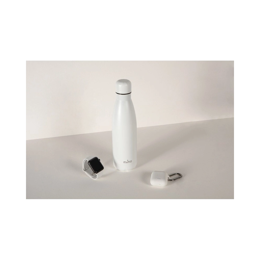 Hurtownia GSM - Termo láhev z nerezové oceli PURO ICON 500ml (Bílá) (Povrchová úprava práškem) - PUR231WHT - {ean13} - Hurt