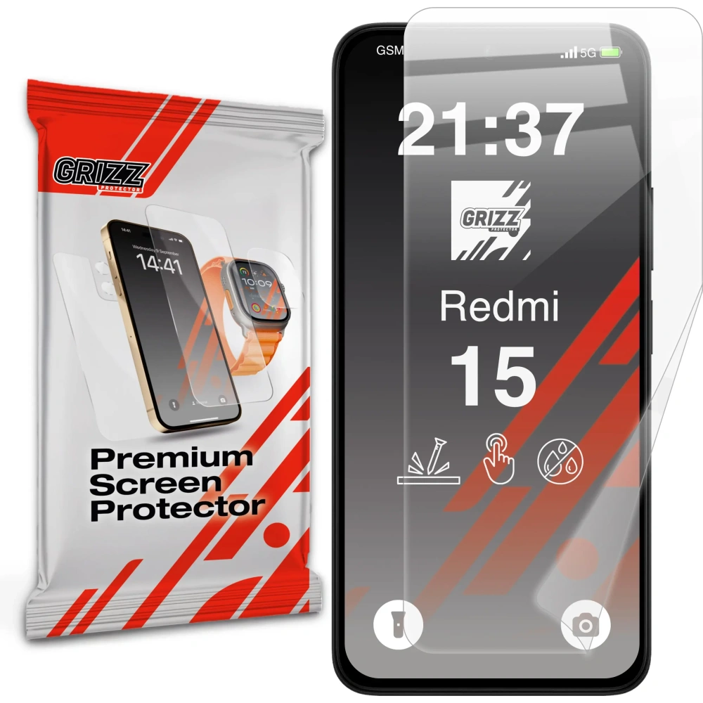 Folia ceramiczna GrizzGlass CeramicFilm do Xiaomi Redmi 15